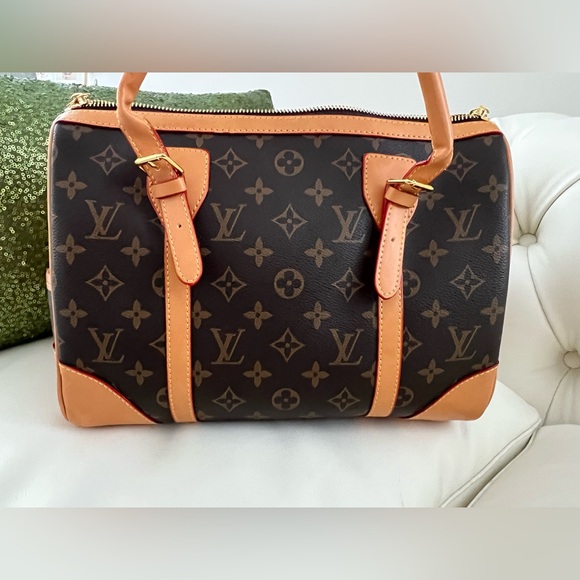 Monogram Satchel Bag - Picture 2 of 9